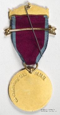 Знак STEWARD (Mark Master Mason) масонов Мастеров Метки