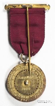 Масонский знак Первого принципала капитула Королевской арки Most Excellent Zerubbabel (Знак Наилучшего Заровавеля)