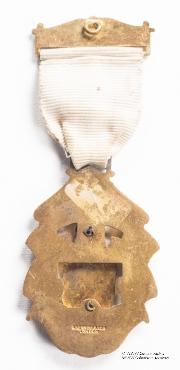 Знак RMIG 1950. STEWARD ROYAL MASONIC INSTITUTION FOR GIRLS – Королевский Масонский институт для девочек.