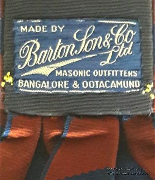 Чресплечная лента офицера Провинциального Капитула Королевской Арки.