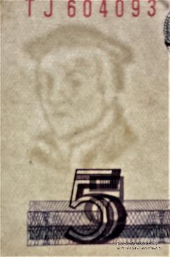 5 марок  ГДР 1975 г.