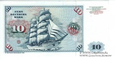 10 марок 1980 г.