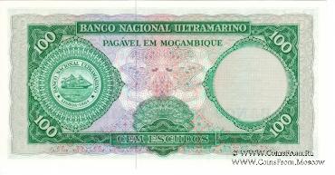 100 эскудо 1961 г.