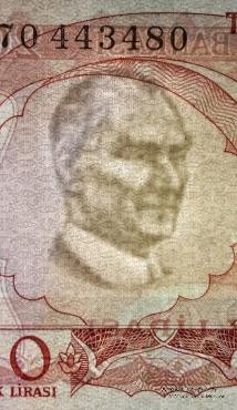 Набор банкнот Турции 1970 г.