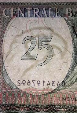 25 гульденов 1985 г.