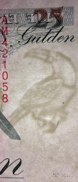 25 гульденов 1998 г.