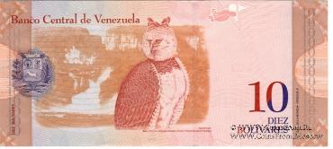10 боливаров 2009 г.