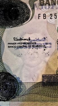 10.000 кордоб 1985 г.