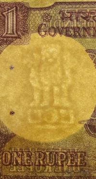 1 рупия 1985 г.