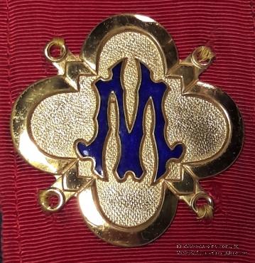 Церемониальная нашейная лента Ложи LOYAL SEDGEMOOR LODGE № 9148. 