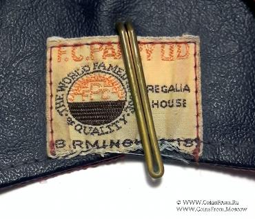 Церемониальная нашейная лента Ложи LOYAL SEDGEMOOR LODGE № 9148. 