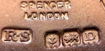 Знак STEWARD (Grand Lodge of Mark Master Mason).