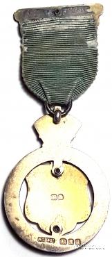 Знак RMIB 1929. STEWARD ROYAL MASONIC INSTITUTION FOR BOYS. – Королевский Масонский институт для мальчиков.