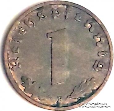 1 рейхспфеннинг 1940 г. (F)