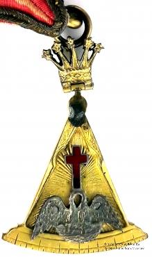 Лента и Знак 18 градуса Шотландского Ритуала