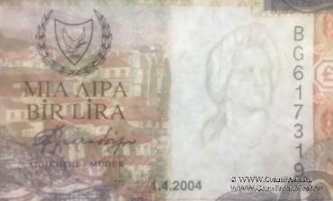 1 лира 2004 г.