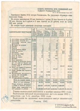 1 рубль 1941 г.