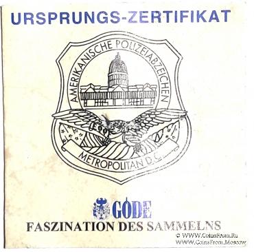 Жетон полиции. США.