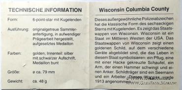 Жетон полиции. США.