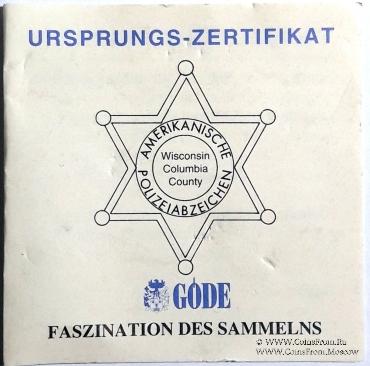 Жетон полиции. США.