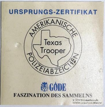 Жетон полиции. США.