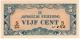 5 центов 1942 ЯпИндонезия АВ