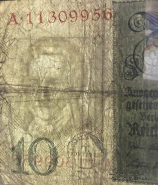 10 рейхсмарок 1929 г.