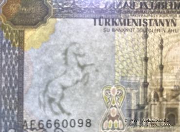 10.000 манат 1998 г.