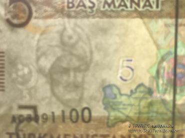 5 манат 2009 г.