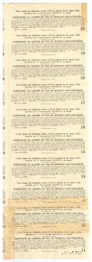 Облигация Общества Московско-Киево-Воронежской ЖД 1914 г.