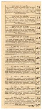 Государственное свидетельство Крестьянского поземельного банка. 1906 г.