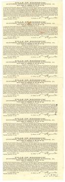 Облигация Заем города Харьков 1911 года