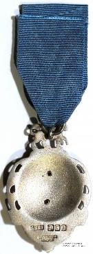 Знак RMIB 1917. STEWARD ROYAL MASONIC INSTITUTION FOR BOYS.  – Королевский Масонский институт для мальчиков.