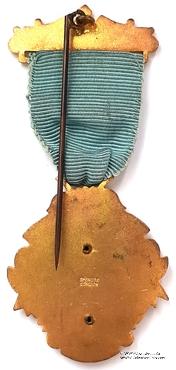Знак RMIB 1951. STEWARD ROYAL MASONIC INSTITUTION FOR BOYS.  – Королевский Масонский институт для мальчиков.