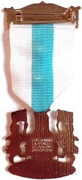 Знак MTGB 1999. STEWARD Masonic Trust for Girls and Boys.