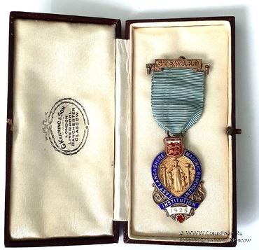 Знак Масонского благотворительного института Восточного Ланкашира 