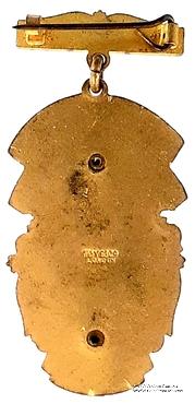 Знак RMIB 1957. STEWARD ROYAL MASONIC INSTITUTION FOR BOYS.  – Королевский Масонский институт для мальчиков.