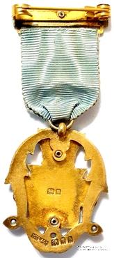 Знак RMIB 1924. STEWARD ROYAL MASONIC INSTITUTION FOR BOYS. – Королевский Масонский институт для мальчиков.