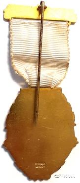Знак RMIG 1948. STEWARD ROYAL MASONIC INSTITUTION FOR GIRLS – Королевский Масонский институт для девочек.