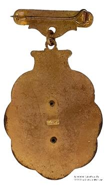 Знак RMIB 1956. STEWARD ROYAL MASONIC INSTITUTION FOR BOYS. – Королевский Масонский институт для мальчиков.