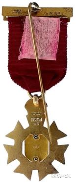 Знак RMBI 1913. STEWARD ROYAL MASONIC BENEVOLENT INST.  – Королевский Масонский Благотворительный институт