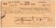 25 Руб 1919 ЕБ ГУ Верх-Исетских Заводов № 11499 АВ