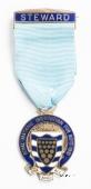 Знак RMIB 1981. STEWARD ROYAL MASONIC INSTITUTION FOR BOYS.  – Королевский Масонский институт для мальчиков.