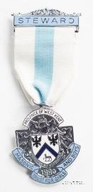 Знак MTGB 1990. STEWARD Masonic Trust for Girls and Boys.