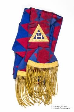 Чресплечная лента офицера Провинциального Капитула Королевской Арки.