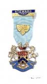 Знак RMIB 1967. STEWARD ROYAL MASONIC INSTITUTION FOR BOYS.  – Королевский Масонский институт для мальчиков.