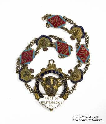 Церемониальная лента нашейная RAOB.