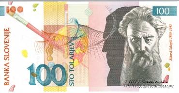 100 толаров 1992 г.