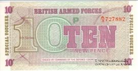 10 новых пенсов 1972 г.