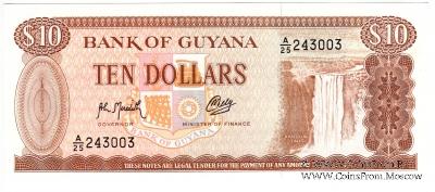 10 долларов 1989 г.